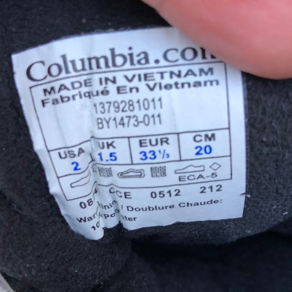 Columbia Kids boots